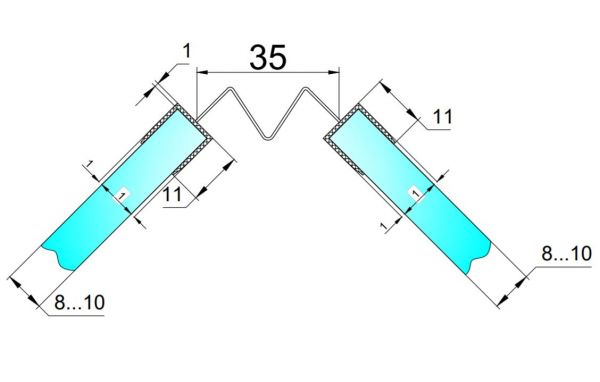 PS25/balck/8мм-2,5м