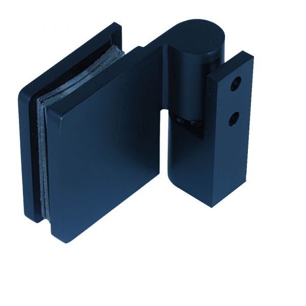 SH50-R/BLACK/Петля стіна скло з функцією підйому/права