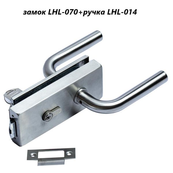 LHL070/Замок під ключ/нерж. мат.