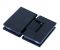 SH180BAD/BLACK/Петля скло-скло 180 градусів з регульованим кутом фіксації